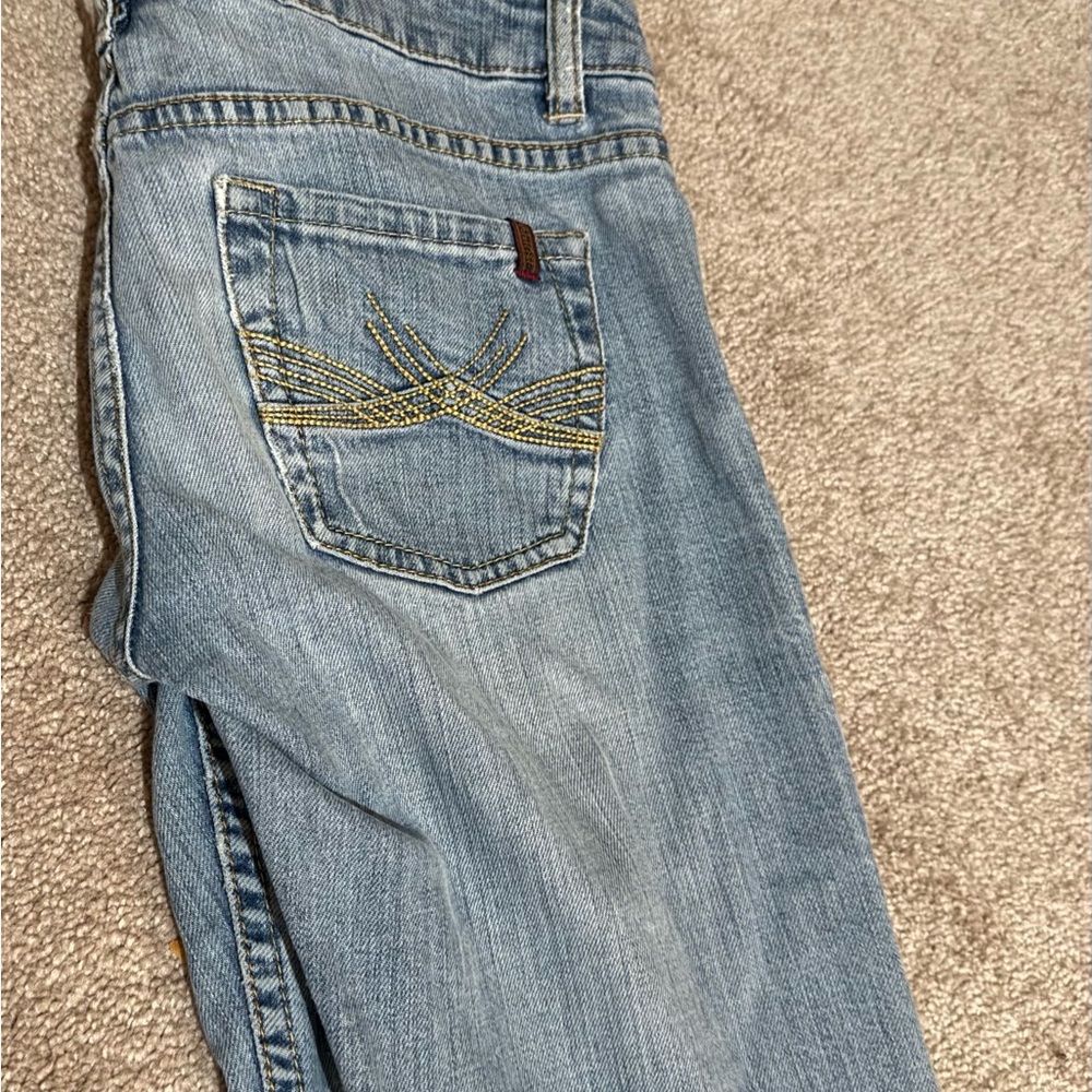 Buffalo David Bitton Light Blue Flare Jeans - Picture 8 of 10
